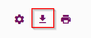 Download-Button zum Exportieren der Einsatzliste als Excel-Datei